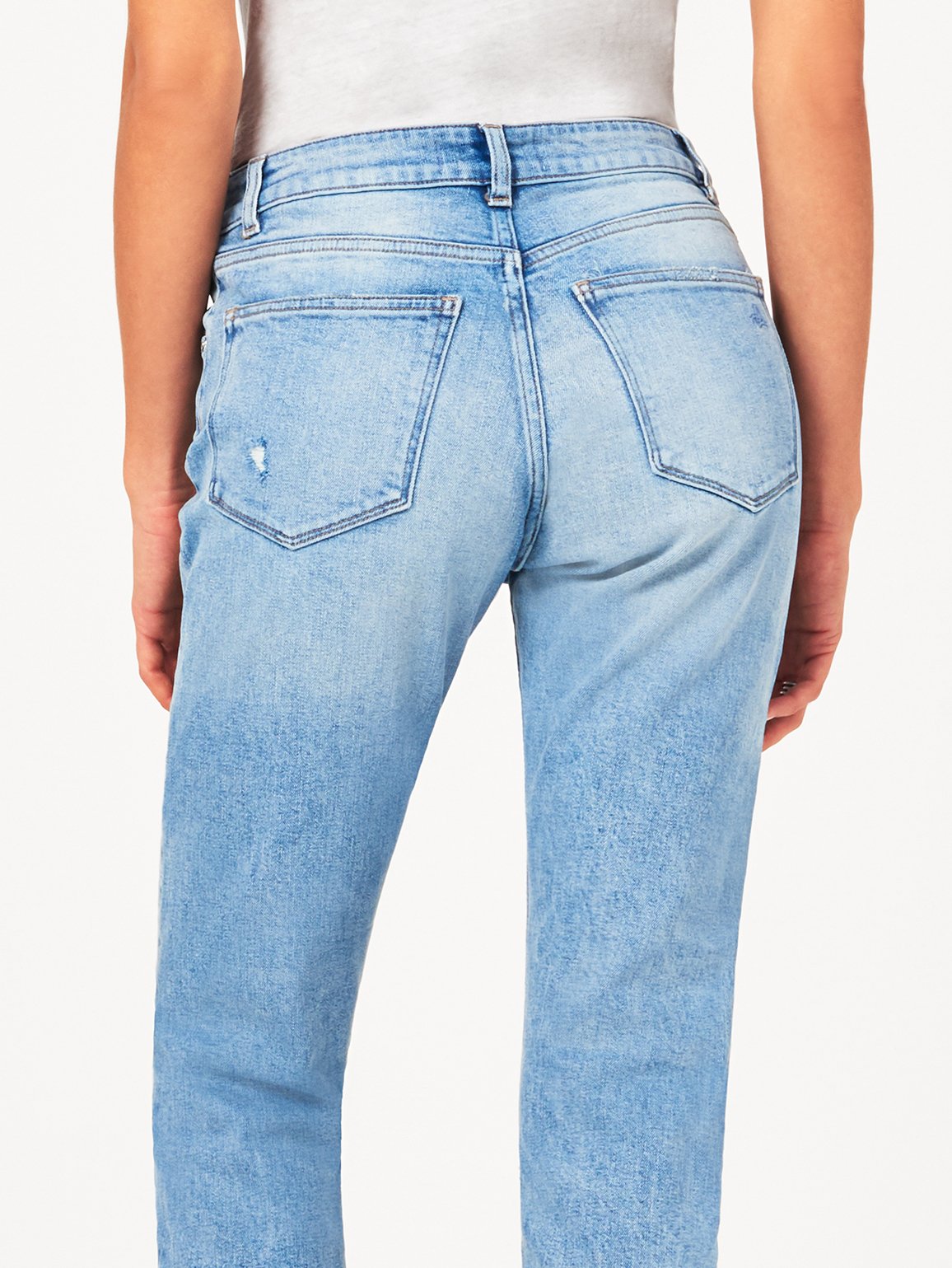 Bella Crop High Rise Vintage Slim Super Bleach