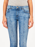 Lara Mid Rise Cropped Flare Davidson