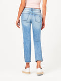 Mara Ankle Mid Rise Straight Marina