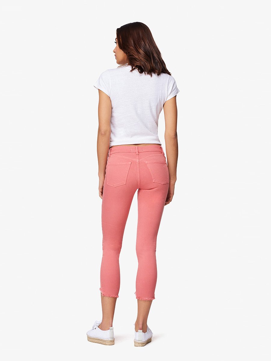 Florence Crop Mid Rise Skinny Sunset