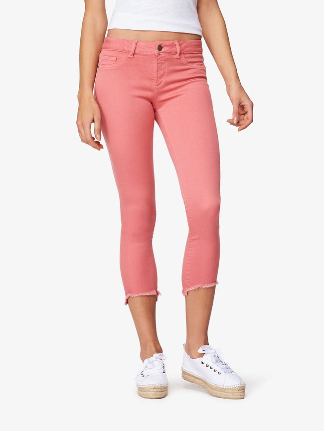 Florence Crop Mid Rise Skinny Sunset