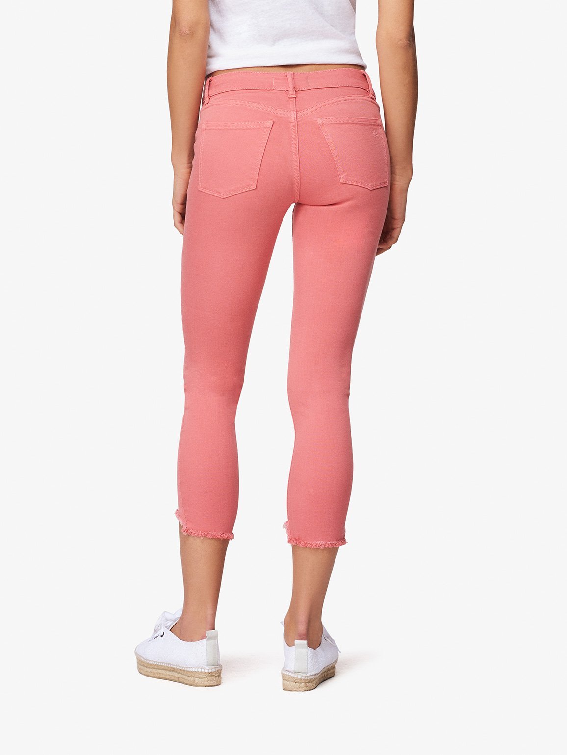 Florence Crop Mid Rise Skinny Sunset
