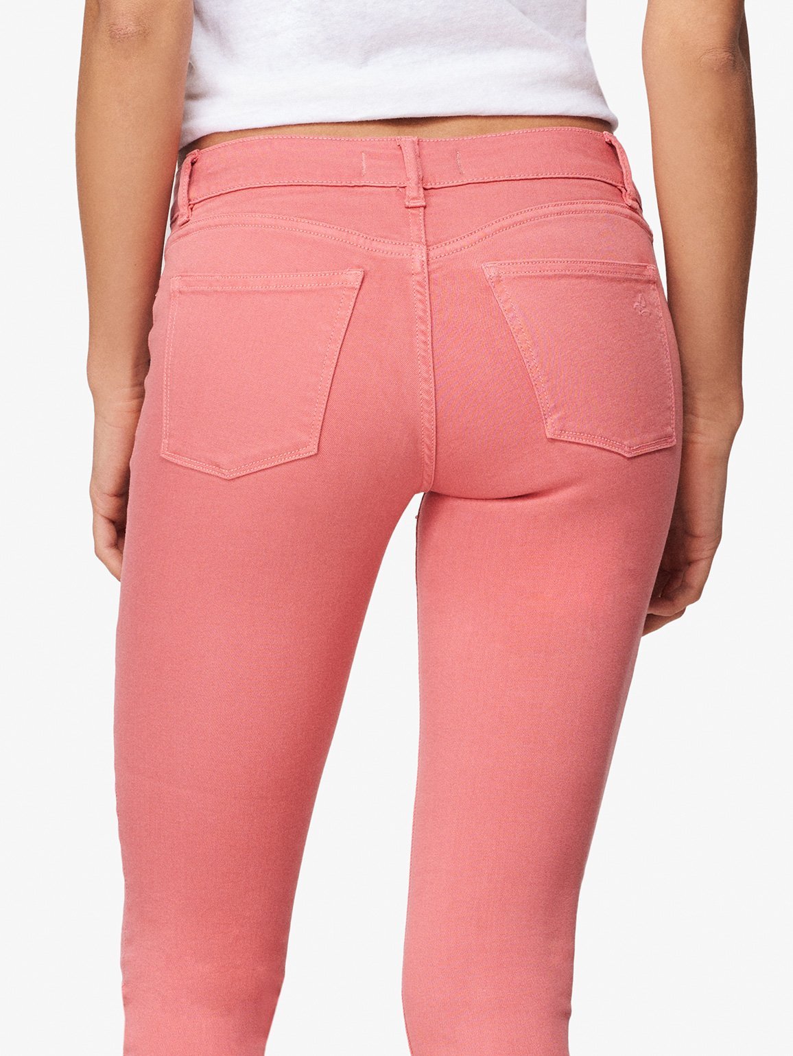 Florence Crop Mid Rise Skinny Sunset
