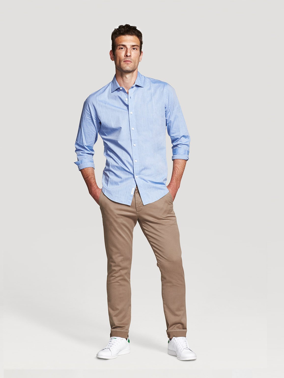 Men - Jimmy Chino Trouser Sandalwood - DL1961
