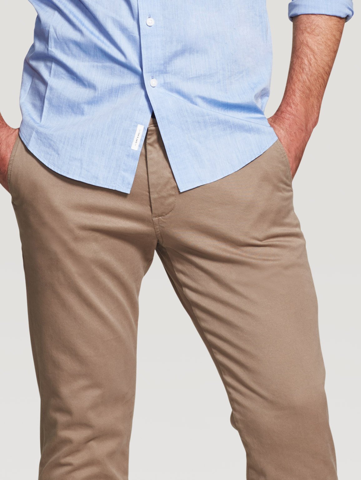 Men - Jimmy Chino Trouser Sandalwood - DL1961