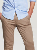 Men - Jimmy Chino Trouser Sandalwood - DL1961