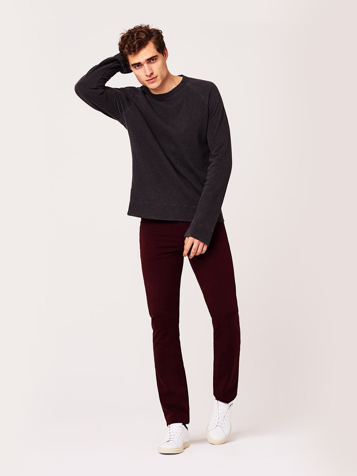 Men - Russell Slim Straight Auburn - DL1961