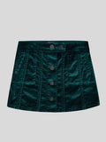 Girls - Jenny/G Skirt Green Velvet - DL1961