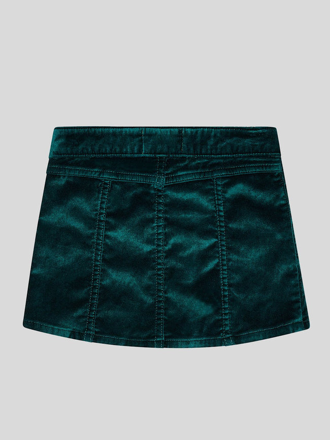 Girls - Jenny/G Skirt Green Velvet - DL1961