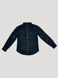 Toddler Girls - Olivia Shirts Black Overdye W. Paint Splatters - DL1961