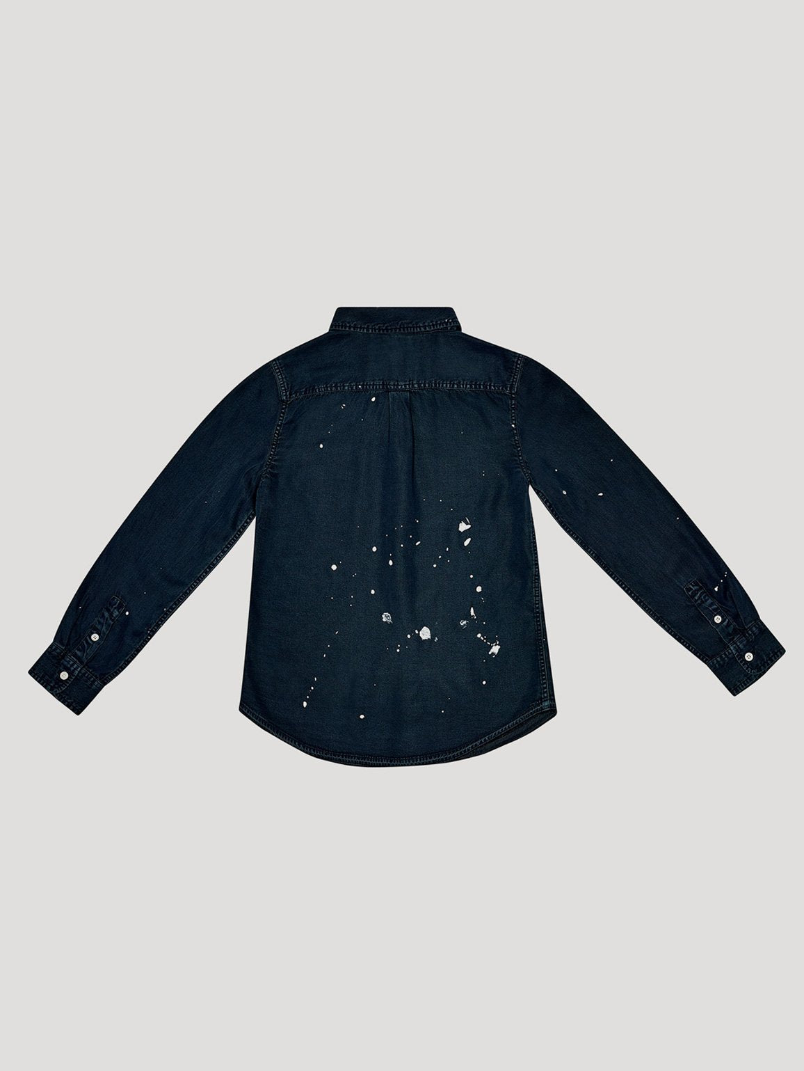 Toddler Girls - Olivia Shirts Black Overdye W. Paint Splatters - DL1961
