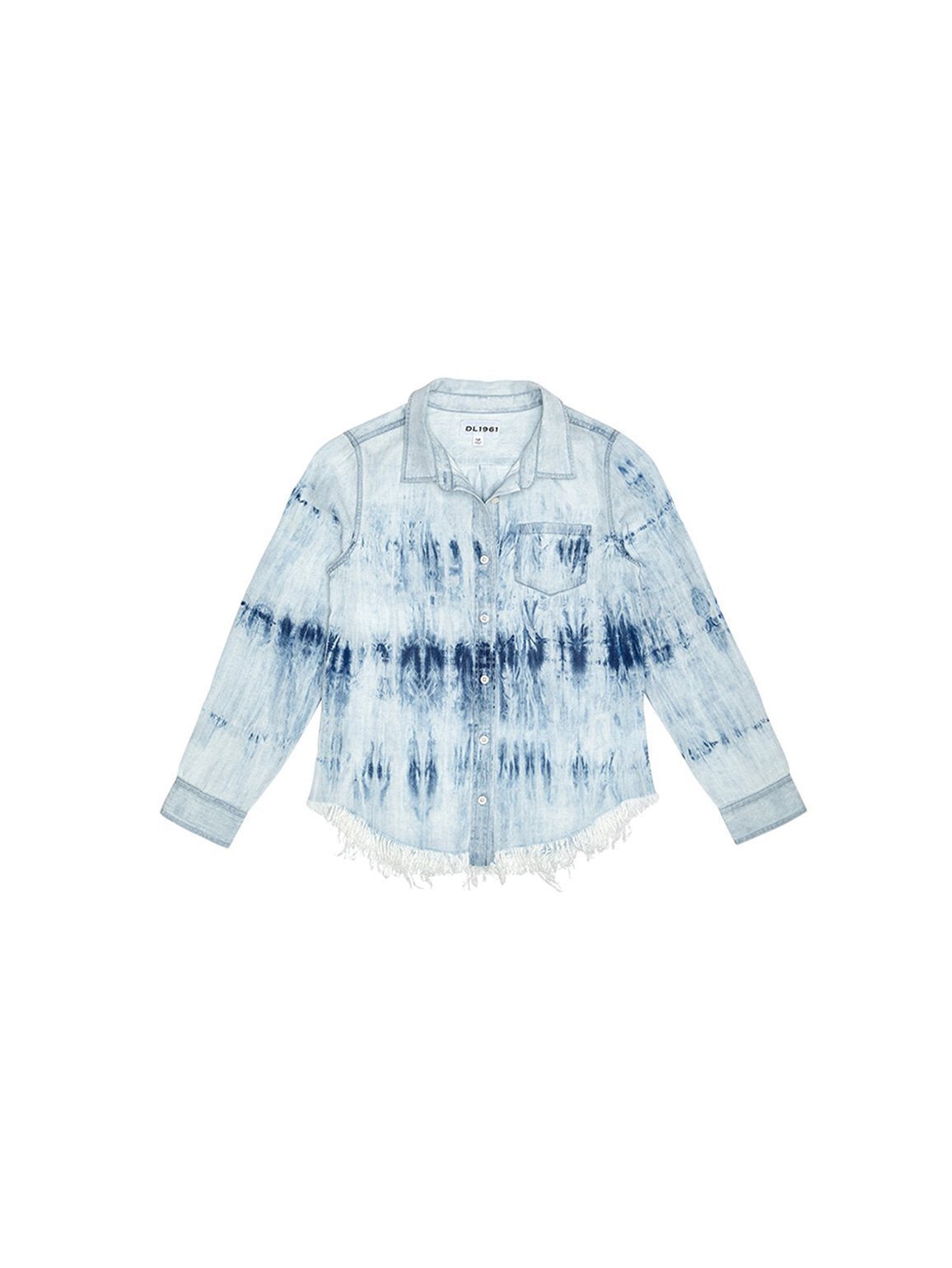 Toddler Girls - Olivia/Tg Shirts Tie Dye W Fringe Hem - DL1961