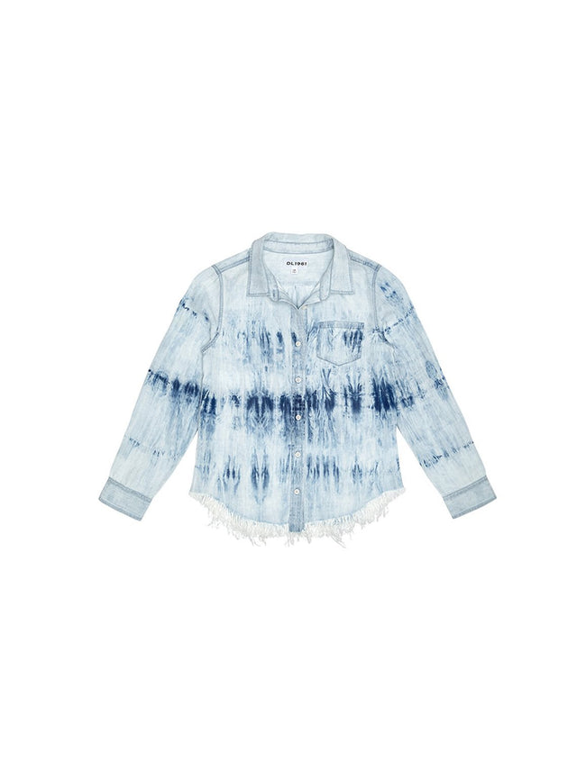 Toddler Girls - Olivia/Tg Shirts Tie Dye W Fringe Hem - DL1961