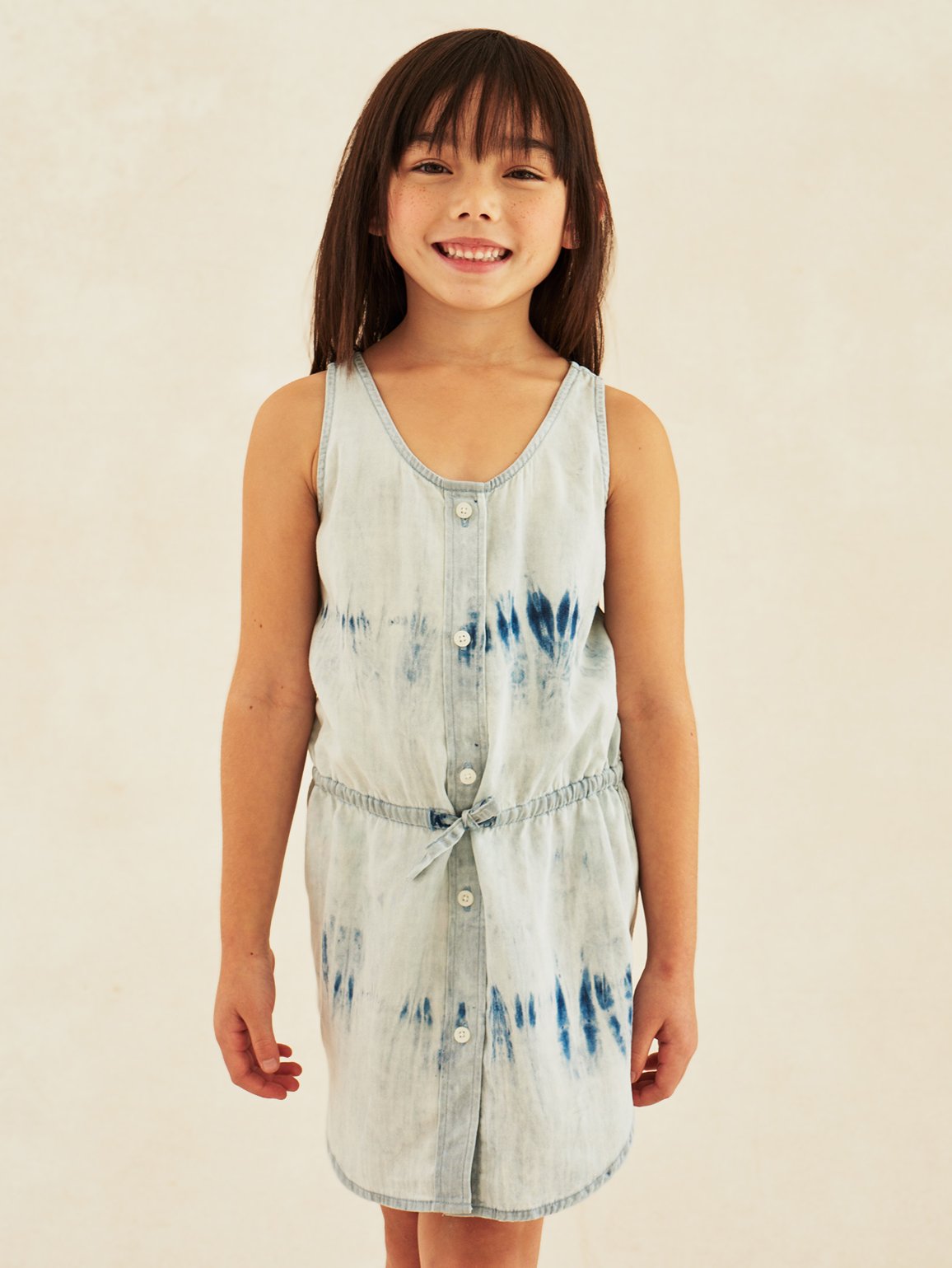 Charlie Toddler Tank Dress Tie Dye