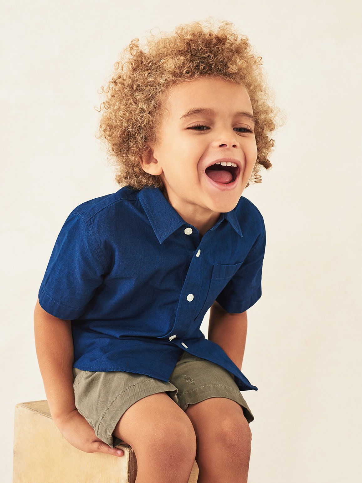Ash Toddler Unisex Shirt Dark Wash