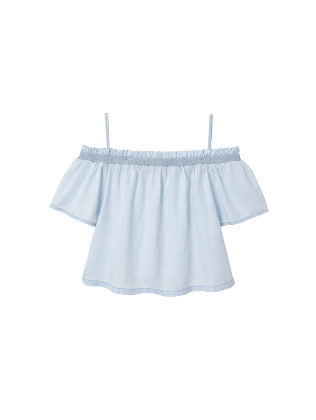 Toddler Girls - Mia/Tg Off The Shoulder Bleach - DL1961