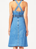 Roxanne Belted Midi Dress Chapel