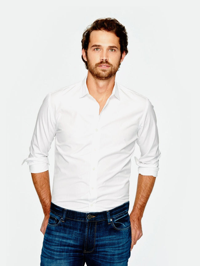 Men Shirt - 73Rd & Park Regular White - DL1961