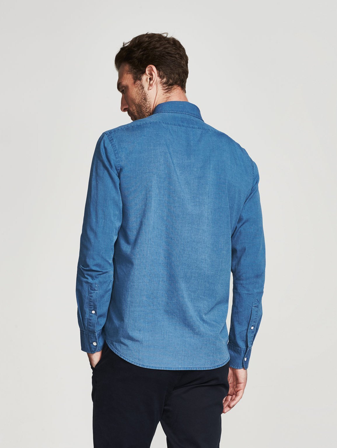 Men Shirt - Bowery & Bleecker Slim Mid Wash - DL1961