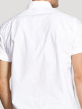 Men Shirt - Bowery & Bleecker Slim Short Sleeve White - DL1961