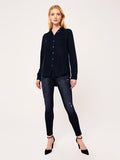 Women Shirt - Mercer & Spring Regular Washed Black Overdye - DL1961