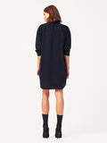 Women Shirt - Rivington & Essex Oversize Dress Black Overdye W. Paint Splatters - DL1961