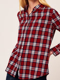 Women Shirt - Mercer & Spring Regular Red Plaid - DL1961
