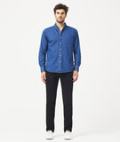 Hudson & Perry Slim Shirt Midwash Indigo