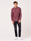 Men Shirt - 73Rd & Park Regular Red Plaid - DL1961