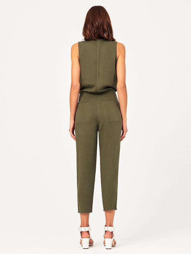 Women Overall - Pioneer ST Jumpsuit Military Green - DL1961