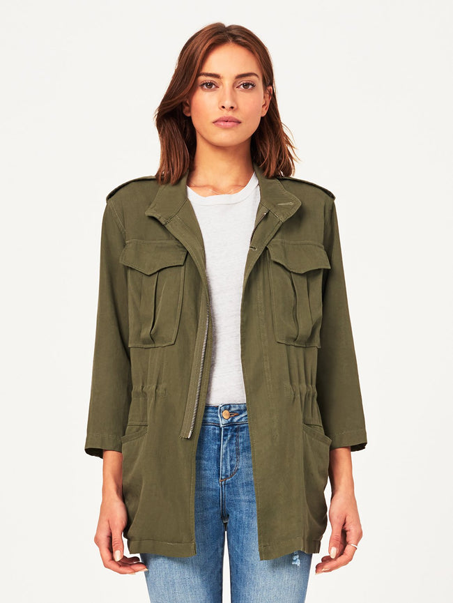 Beekman Military Jacket Military Green