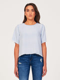 Fort Tilden Short Sleeve Top Bleach