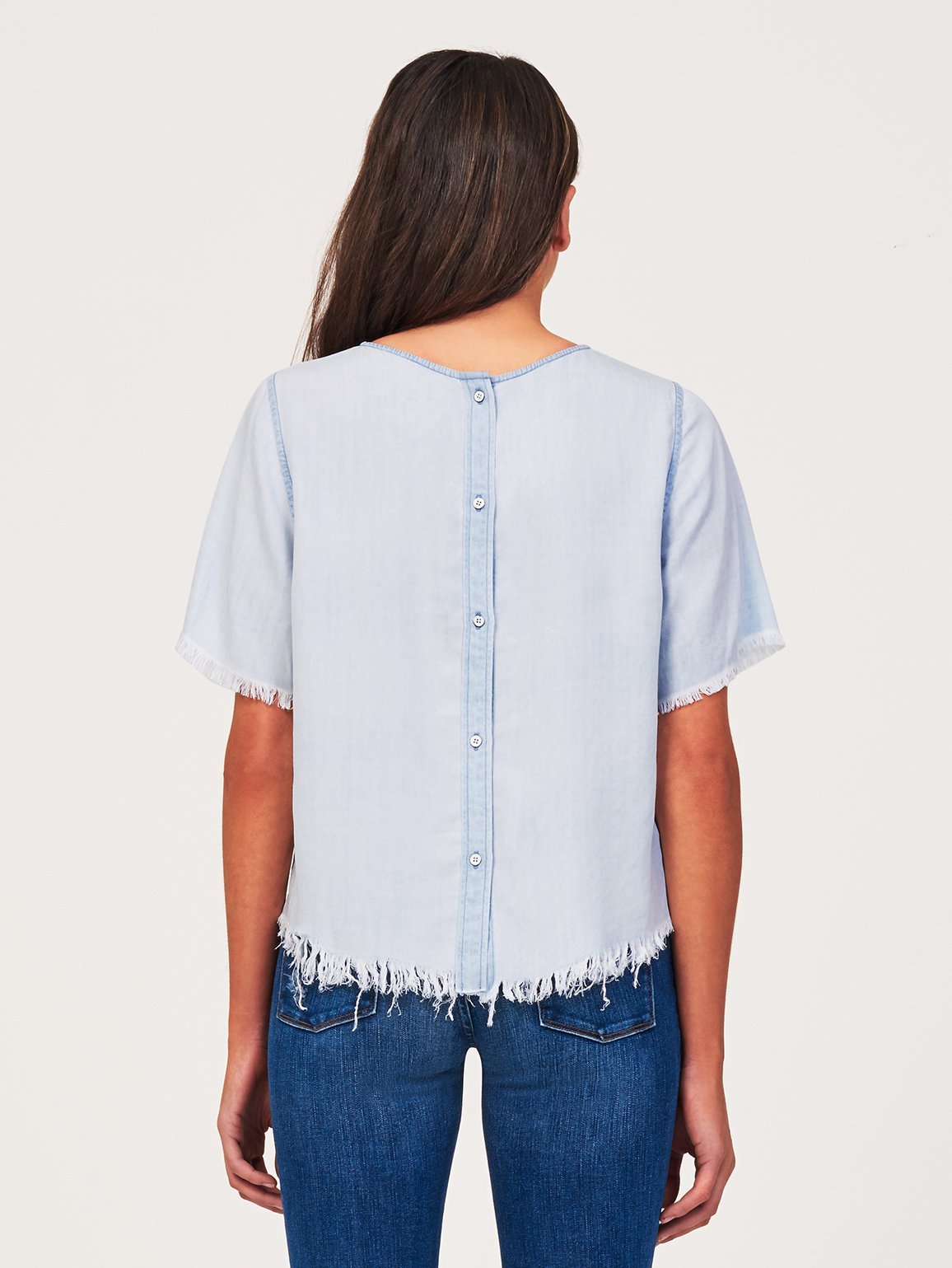 Fort Tilden Short Sleeve Top Bleach