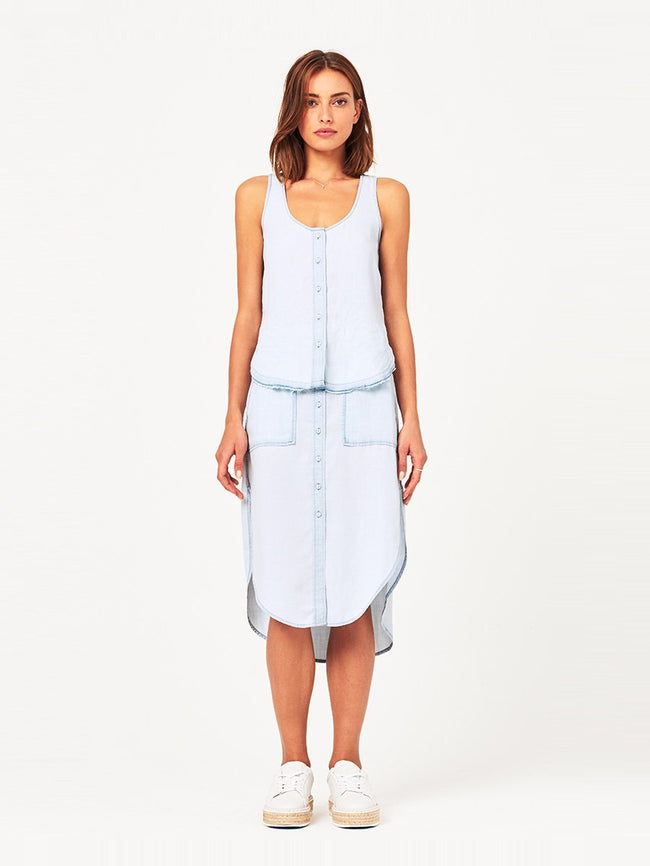 N 6th & Berry Sleeveless Tank Bleach