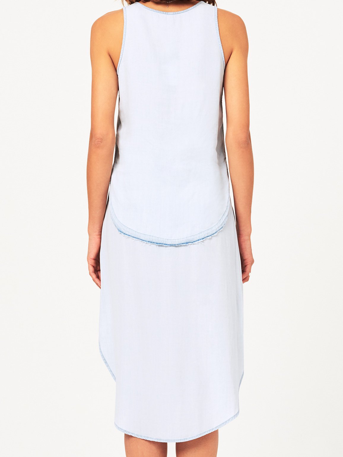 N 6th & Berry Sleeveless Tank Bleach