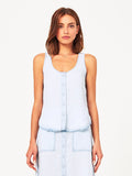 N 6th & Berry Sleeveless Tank Bleach