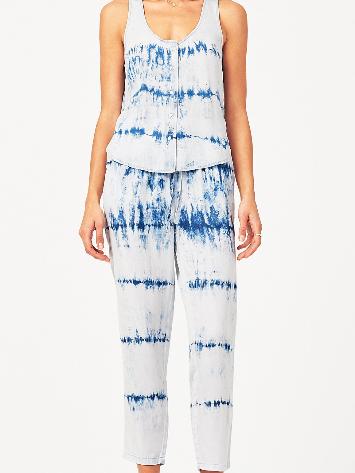 N 6th & Berry Sleeveless Tank Tie Dye