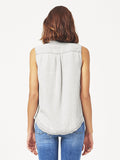 Gansevort Sleeveless Top Bleached Grey
