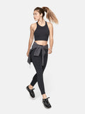 Light High Neck Tank | Black