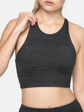 Light High Neck Tank | Black